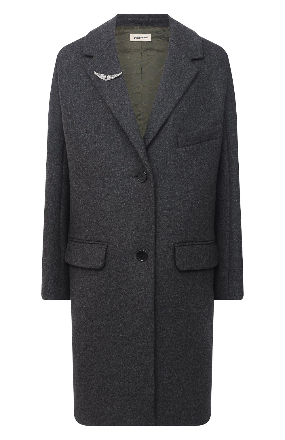 Шерстяное пальто ZADIG AND VOLTAIRE, арт. WJCT0603F, фото 1