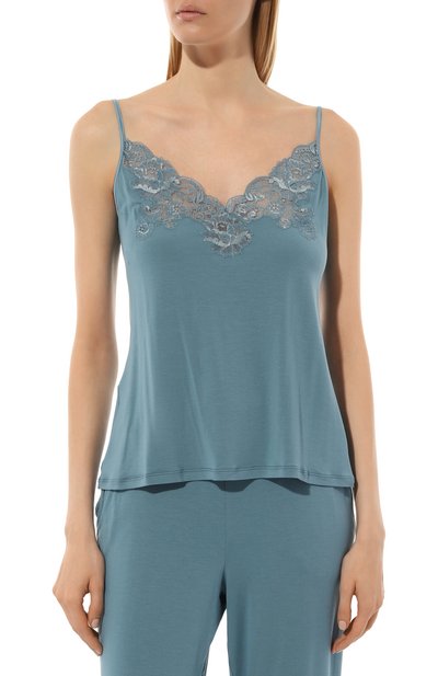 Топ I.D. SARRIERI голубого цвета по цене 37860 руб., арт. L9538, фото 3 Топ I.D. SARRIERI, арт. L9538, фото 3