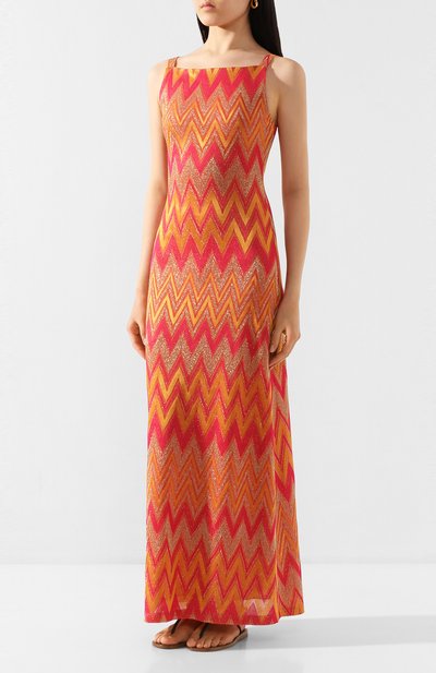 Платье из смеси хлопка и вискозы M MISSONI, арт. 2DG00351/2J002L, фото 3