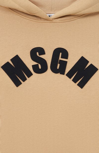 Хлопковое худи MSGM KIDS, арт. F6MSJGHS097, фото 3