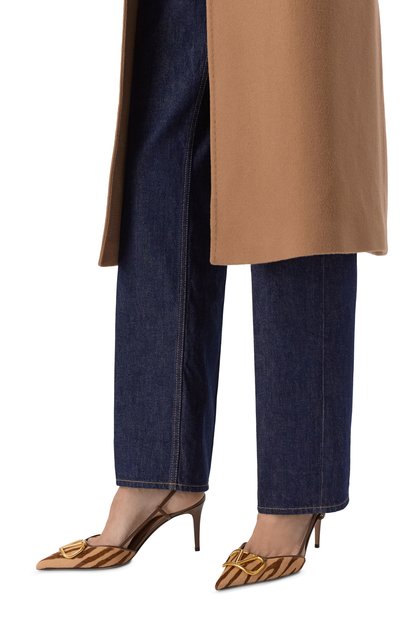 Кожаные туфли vlogo signature VALENTINO, арт. 6W2S0R01/RCM, фото 3