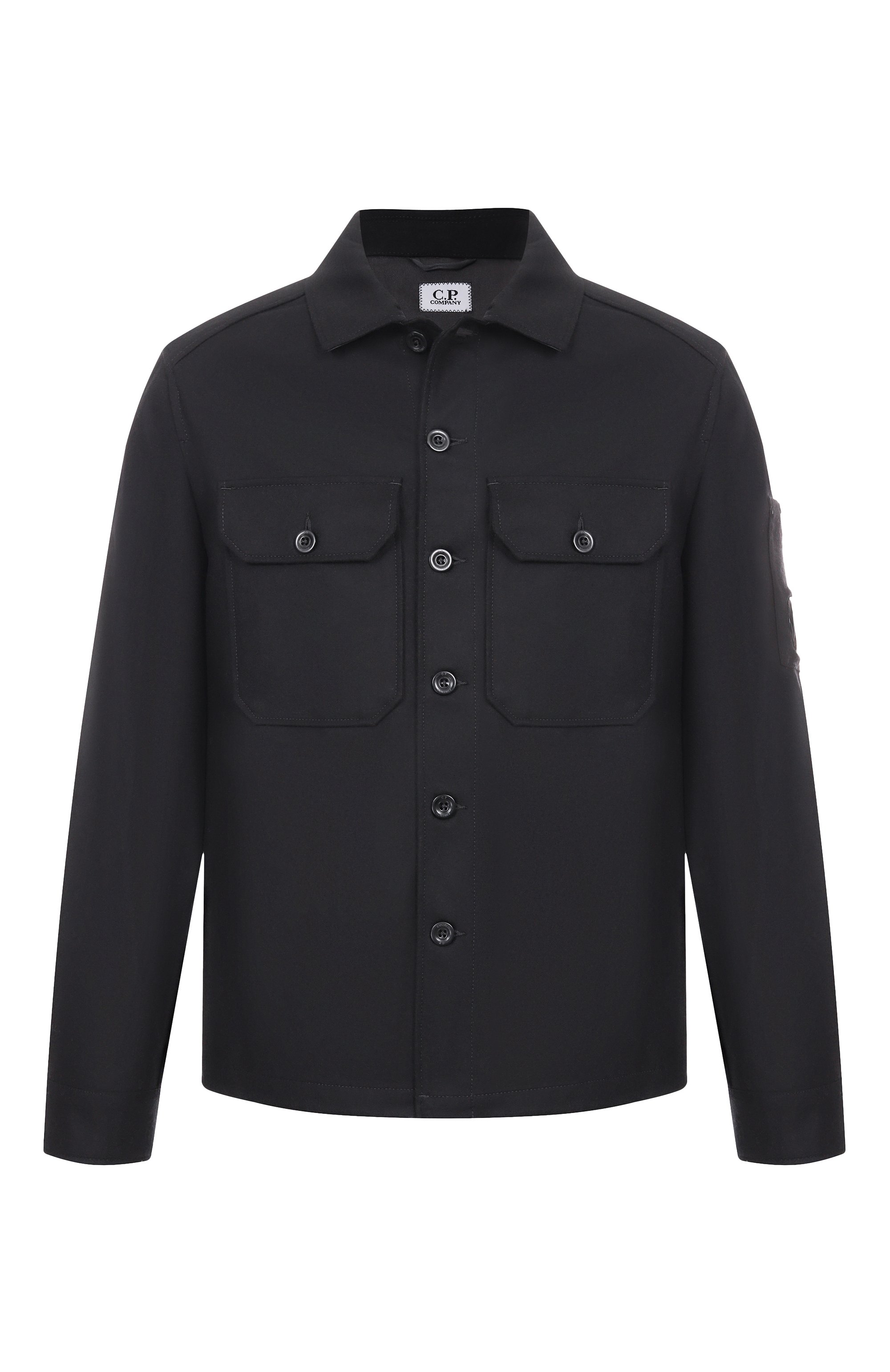 Шерстяная рубашка C.P. COMPANY, арт. 19CM0S271A110498A, фото 1