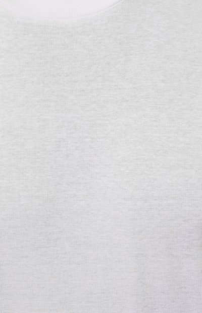 Хлопковая футболка ZIMMERLI белого цвета по цене 9950 руб., арт. 222-1473/XXL, фото 5 Хлопковая футболка ZIMMERLI, арт. 222-1473/XXL, фото 5