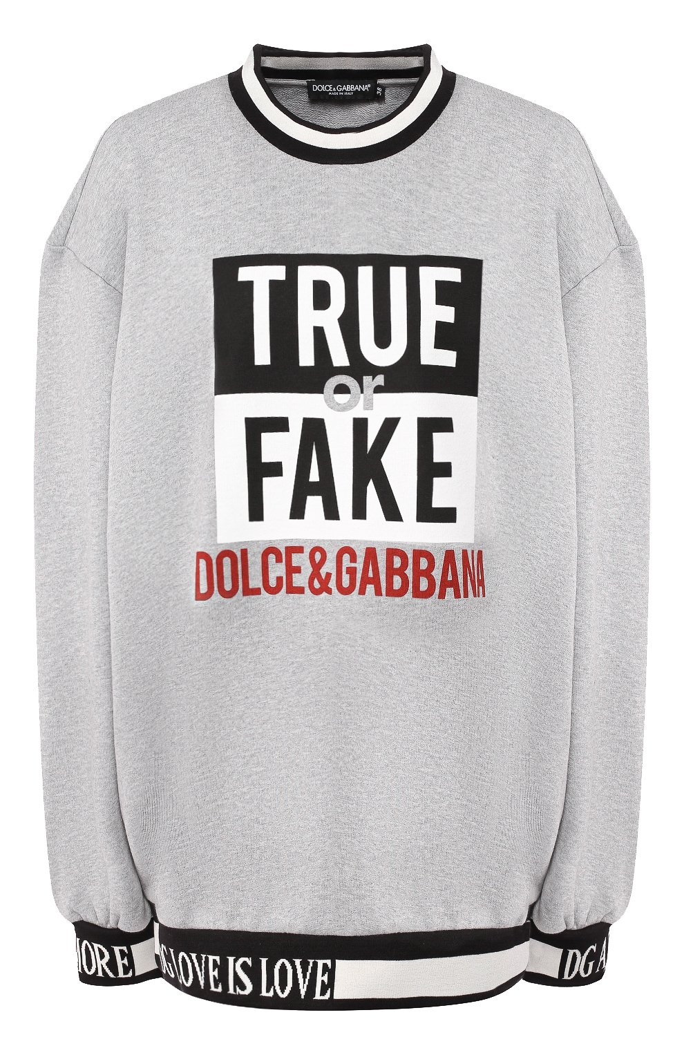 Хлопковый свитшот DOLCE & GABBANA, арт. F9C85T/G7SVB, фото 1