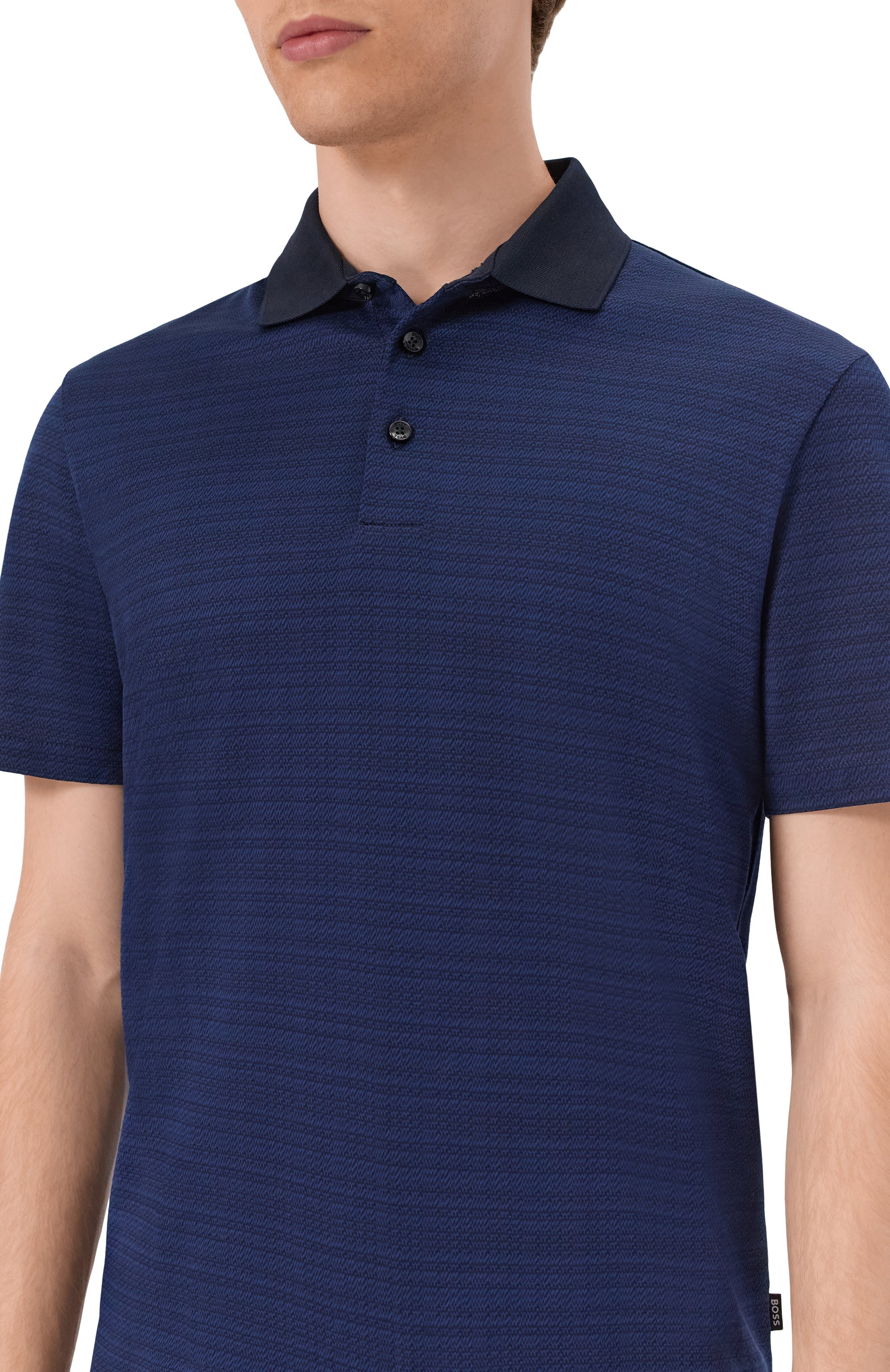 Хлопковое поло BOSS, арт. 50543402, фото 5