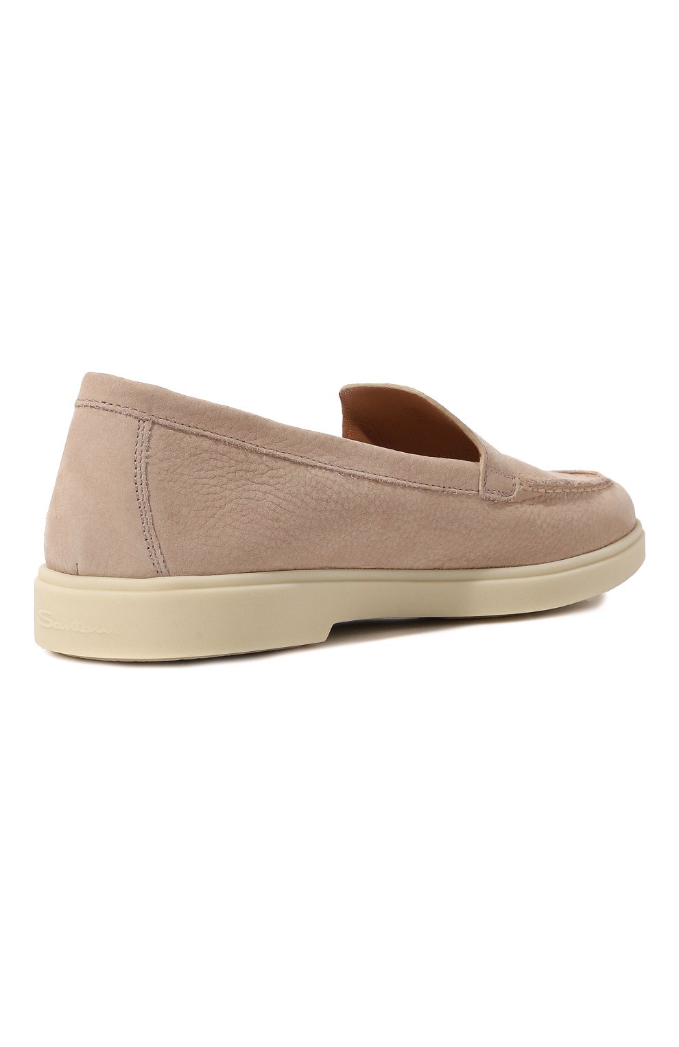 Лоферы из нубука yalta SANTONI, арт. WUYA58856TISNSV9, фото 5