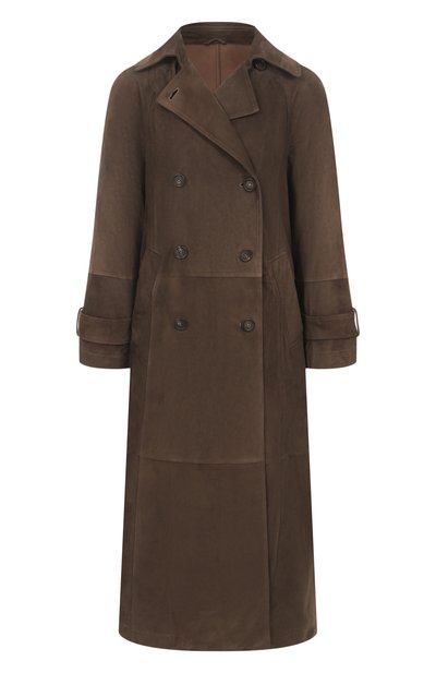 Женский замшевый плащ BRUNELLO CUCINELLI, арт. MPCAI9846P