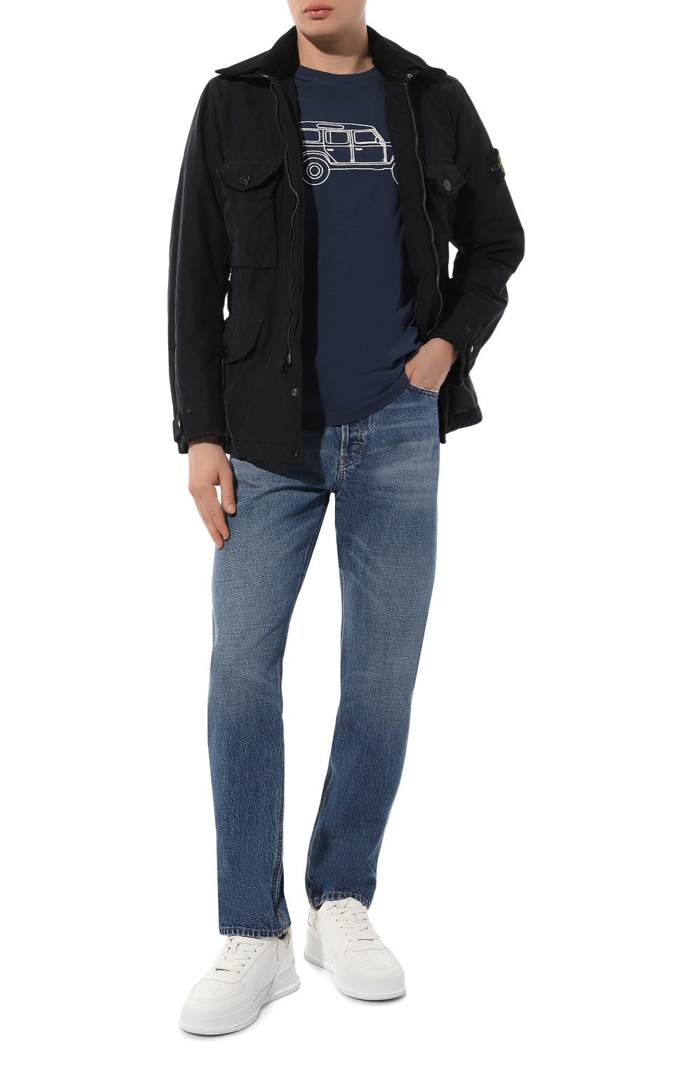 Хлопковая футболка MC2 SAINT BARTH, арт. STBM/ARN0TT/10200E, фото 2