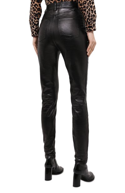 Джинсы SAINT LAURENT черного цвета по цене 79100 руб., арт. 636871/Y09AB, фото 4 Джинсы SAINT LAURENT, арт. 636871/Y09AB, фото 4