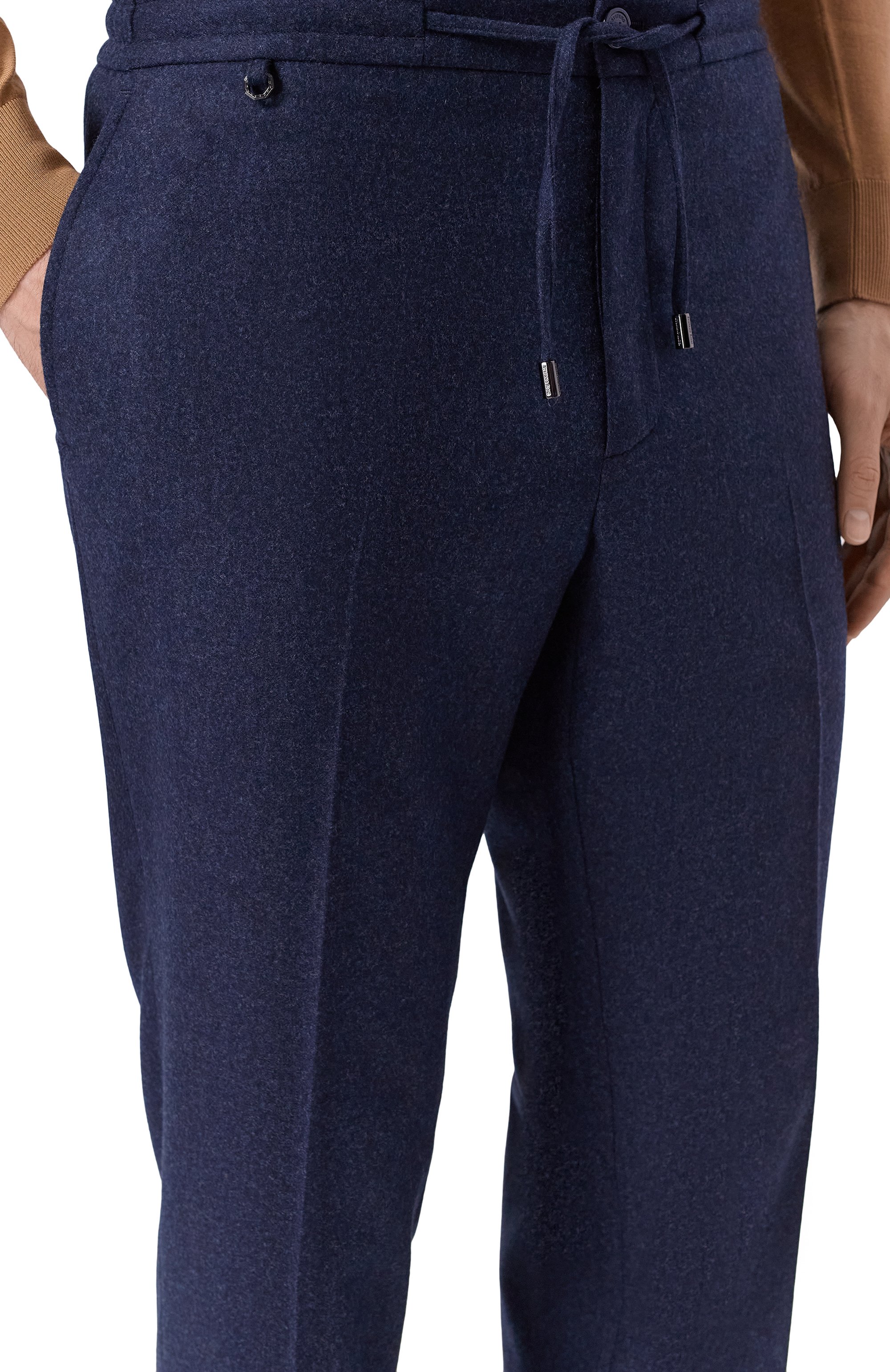 Джоггеры из шерсти и кашемира STEFANO RICCI, арт. M1T5300530/WC000P, фото 5