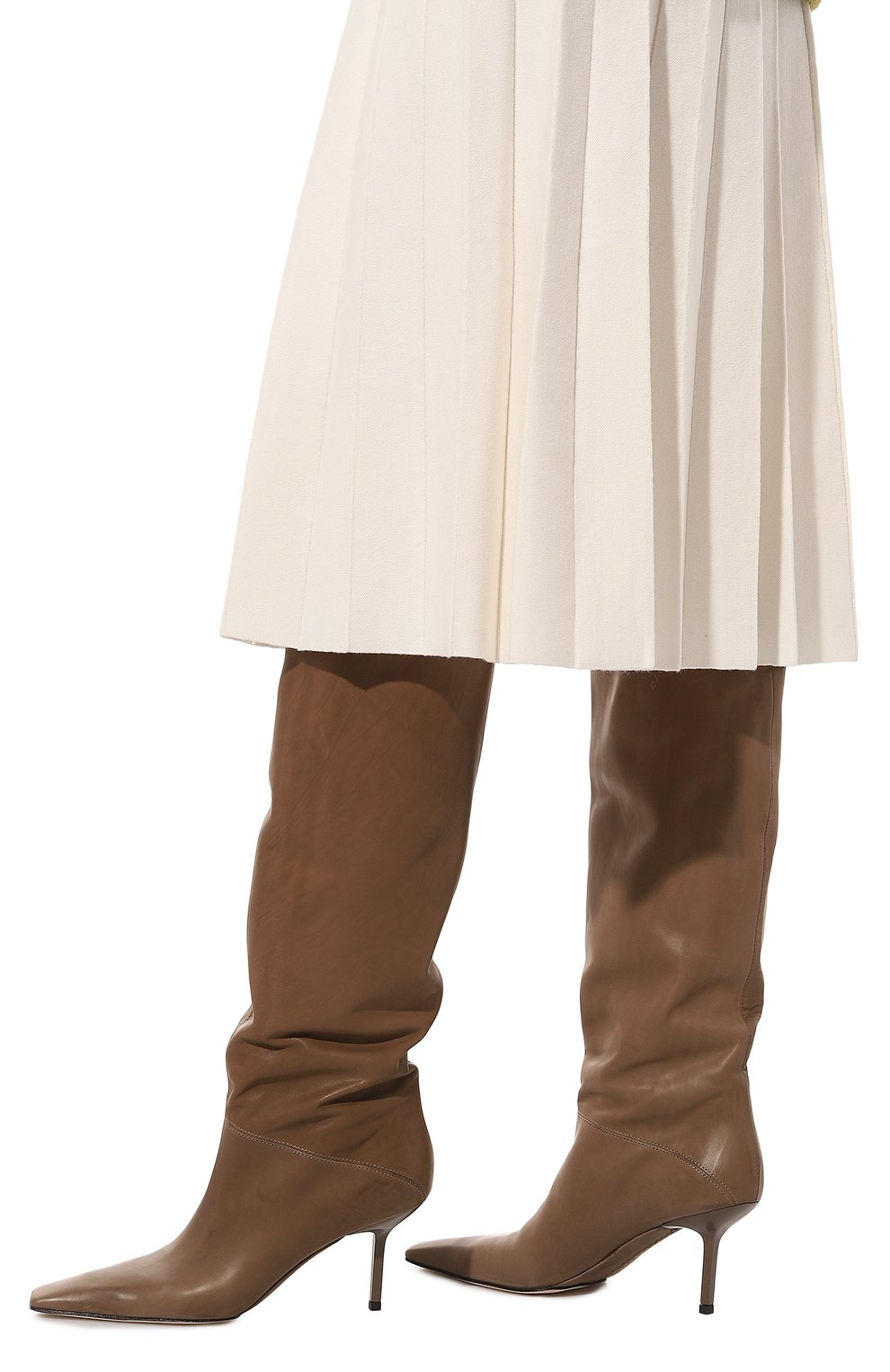 Кожаные сапоги orsola 75 ARMARIUM, арт. ARMFWSC04NA02015, фото 3