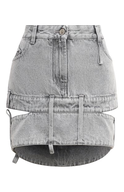 Женская джинсовая юбка THE ATTICO, арт. 241WCS198/D070