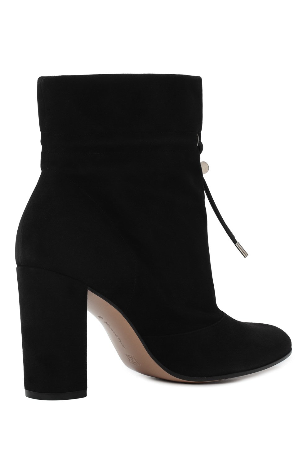 Замшевые ботильоны GIANVITO ROSSI, арт. G73623.85RIC.CAMNER0, фото 5