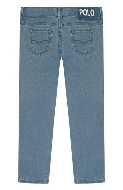 Джинсы POLO RALPH LAUREN синего цвета по цене 9950 руб., арт. 312750605, фото 2 Джинсы POLO RALPH LAUREN, арт. 312750605, фото 2