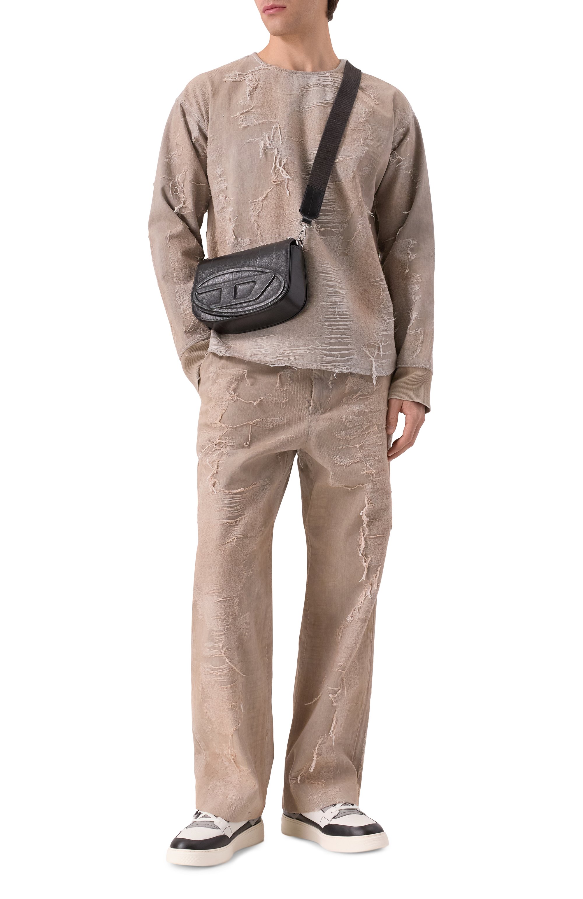 Хлопковые брюки DIESEL, арт. A18197/007AU, фото 2