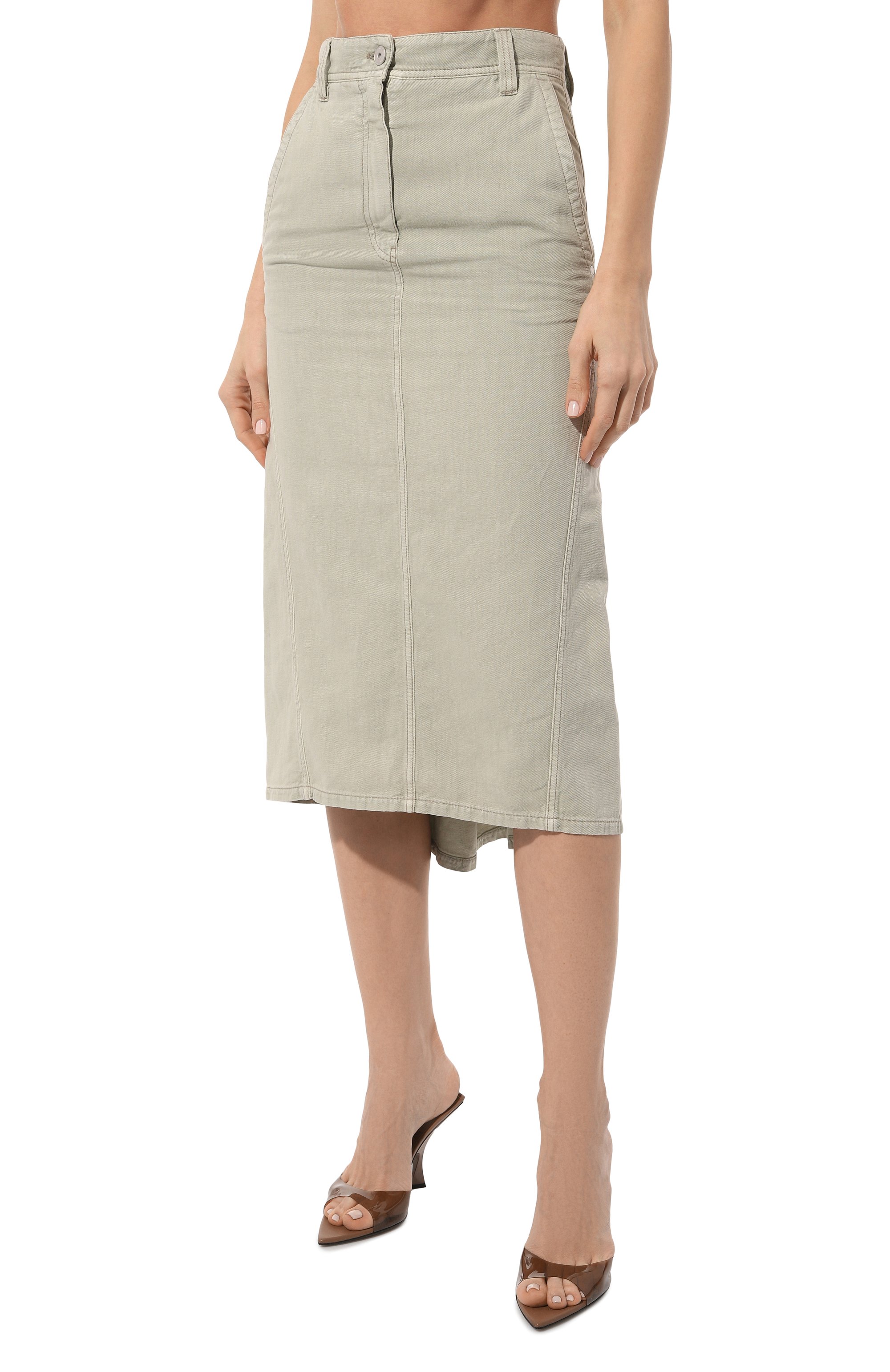 Джинсовая юбка BRUNELLO CUCINELLI, арт. ML996B1308, фото 3