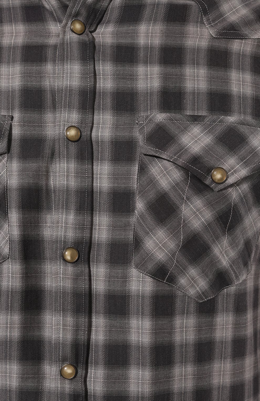 Рубашка из хлопка и лиоцелла CANALI серого цвета по цене 56250 руб., арт. CSL7066/GL03348, фото 5 Рубашка из хлопка и лиоцелла CANALI, арт. CSL7066/GL03348, фото 5