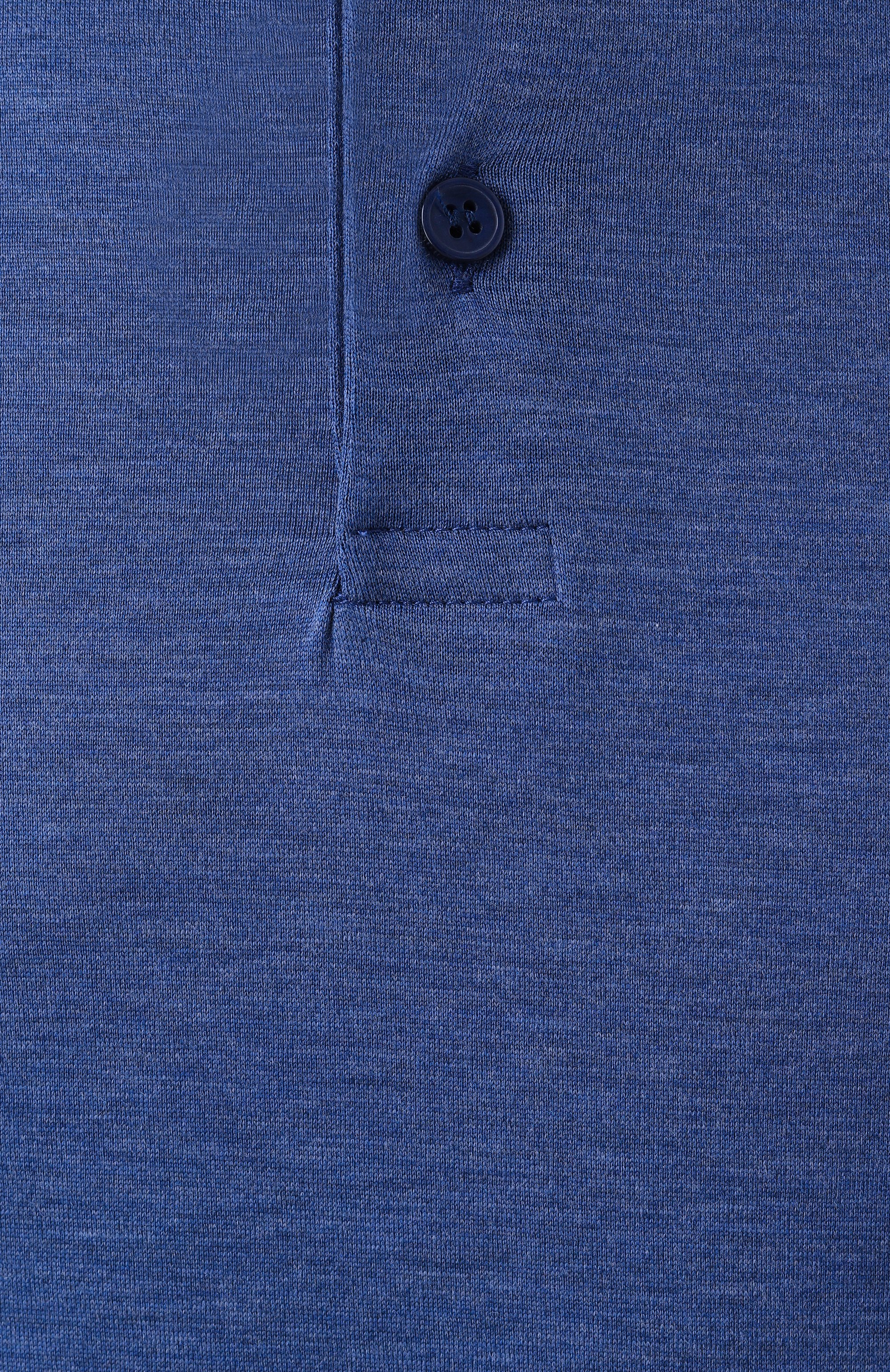 Поло из шелка и хлопка PAUL&SHARK, арт. 25411208, фото 6