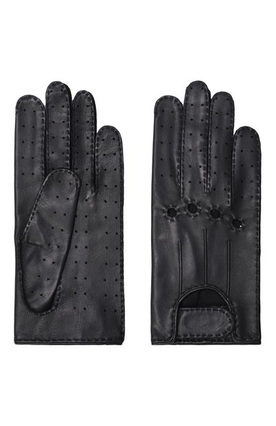 Женские кожаные перчатки KITON, арт. D62901K0537