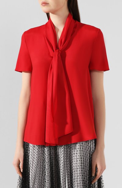 Топ EMPORIO ARMANI красного цвета по цене 29950 руб., арт. 5NK25T/52307, фото 3 Топ EMPORIO ARMANI, арт. 5NK25T/52307, фото 3