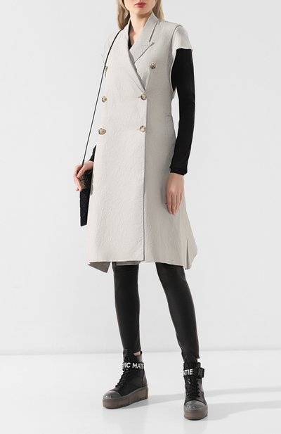 Пальто без рукавов RICK OWENS, арт. RP19S6944/CLW, фото 2