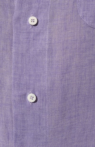 Льняная рубашка BRUNELLO CUCINELLI, арт. MF6300635, фото 5
