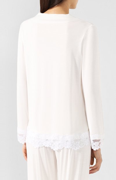 Пижама LA PERLA белого цвета по цене 43650 руб., арт. 0043600, фото 3 Пижама LA PERLA, арт. 0043600, фото 3