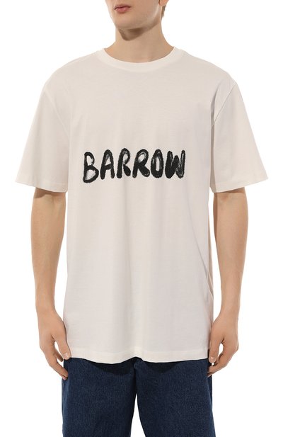 Хлопковая футболка BARROW, арт. F4BWMATH065, фото 3