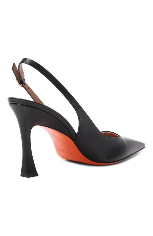Кожаные туфли  Santoni WDTG72277HA2NWLN Чёрный  WDTG72277HA2NWLN Фото 5