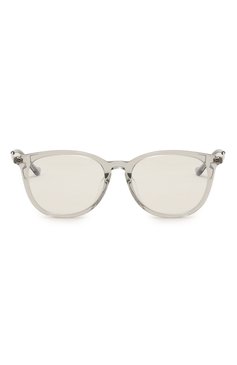 Женские оправа GUCCI серого цвета, арт. GG14680A 002 | Фото 3 (Региональные ограничения белый список (Axapta Mercury): Не проставлено; Нос: Не проставлено; Материал: Пластик; Тип очков: Оправа; Оптика Гендер: оптика-женское; Очки форма: Круглые)