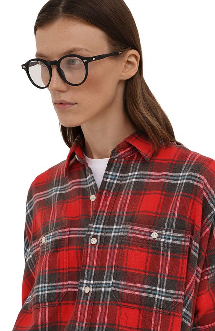 Женские оправа MOSCOT черного цвета, арт. MILTZEN-TT 1329-01 | Фото 2 (Тип очков: Оправа; Региональные ограничения белый список (Axapta Mercury): RU; Кросс-КТ: Оправы-унисекс; Оптика Гендер: оптика-унисекс)