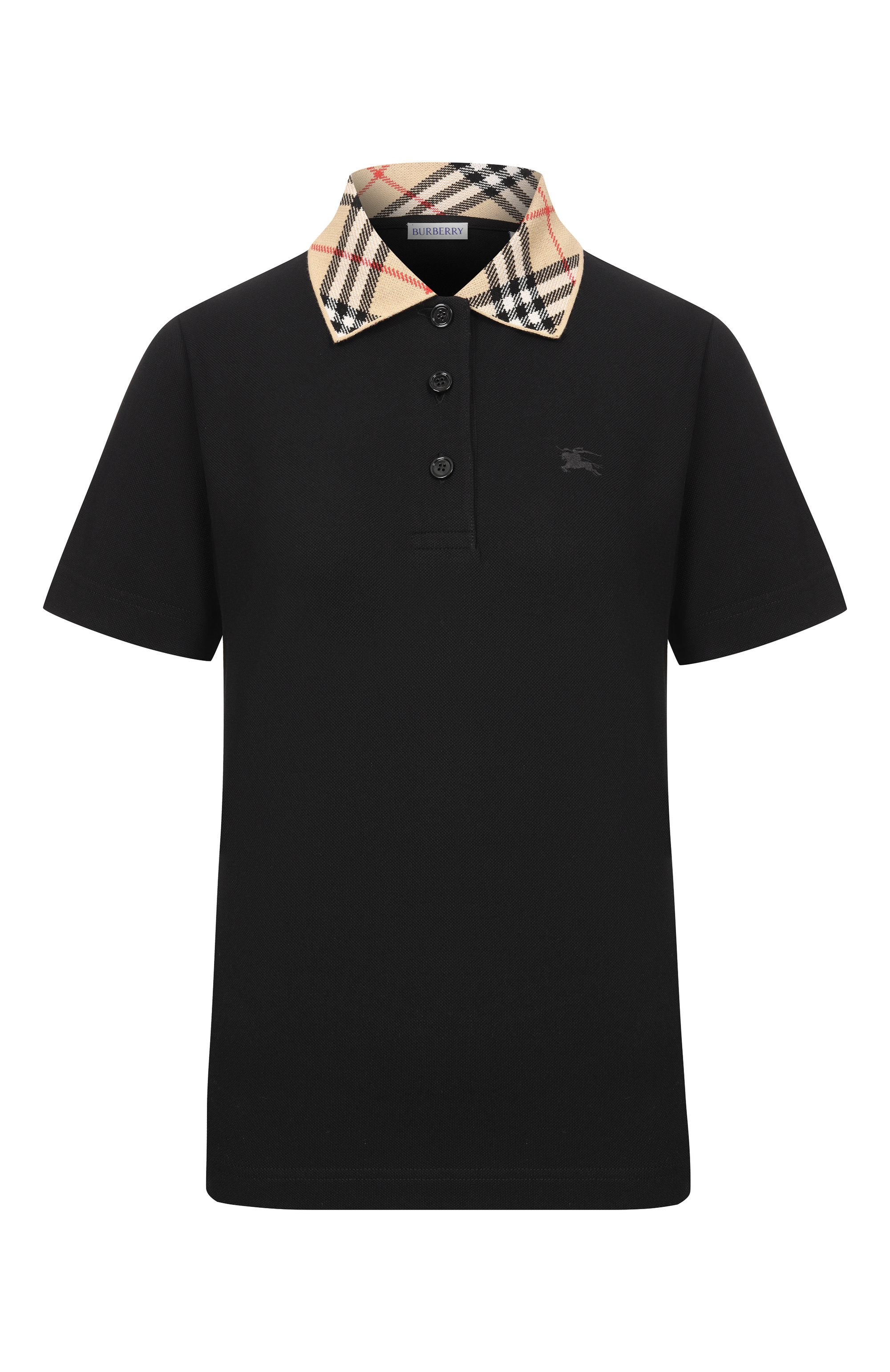 Хлопковое поло BURBERRY, арт. 8119392, фото 1