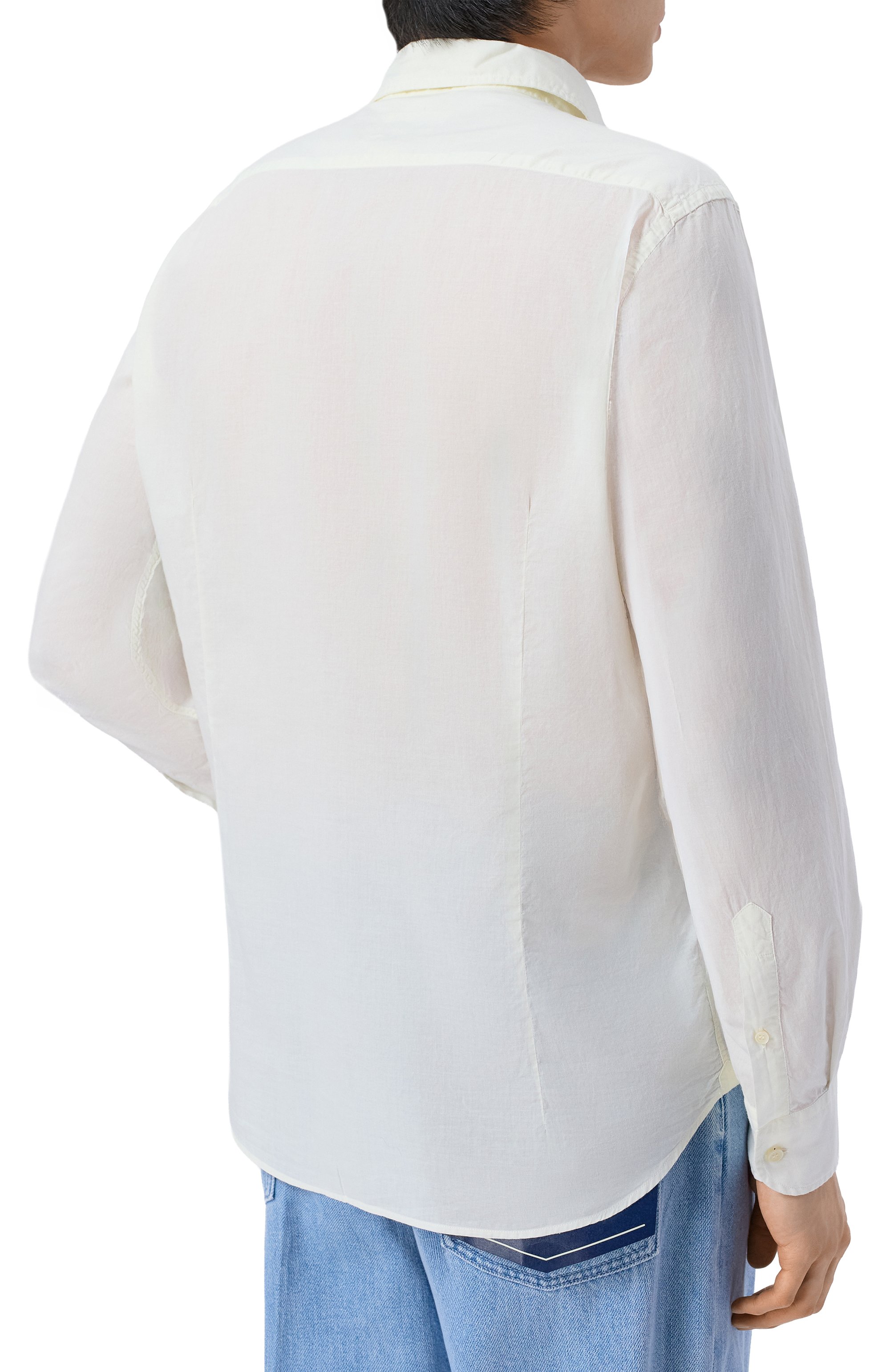 Хлопковая рубашка MC2 SAINT BARTH, арт. LCM0001-00095L/CHEMISE ICE, фото 4