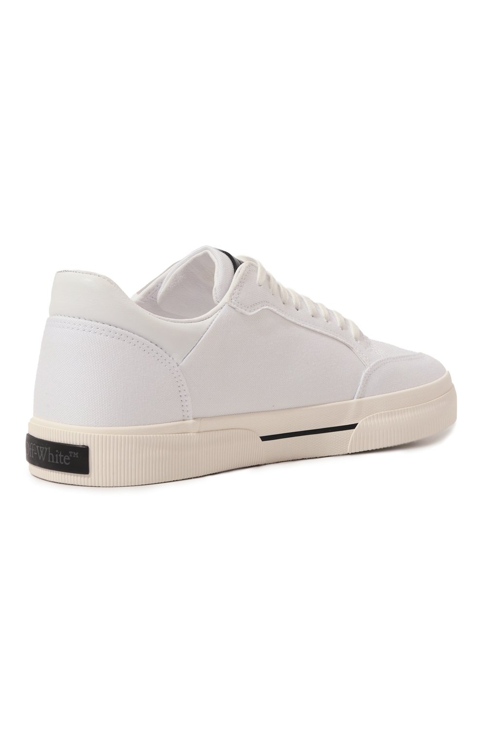 Текстильные кеды new low vulcanized OFF-WHITE, арт. 0MIA293S24FAB001, фото 5