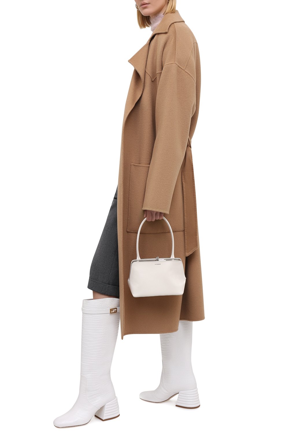 Кожаные сапоги FENDI, арт. 8W7094 TC3, фото 2