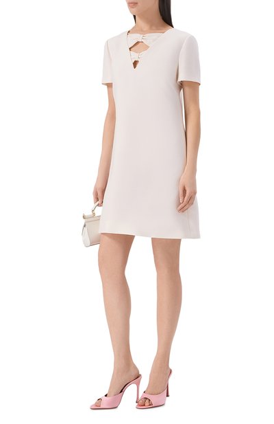 Текстильные мюли alexa 105 AMINA MUADDI, арт. ALEXA SLIPPER 105/SATIN, фото 3