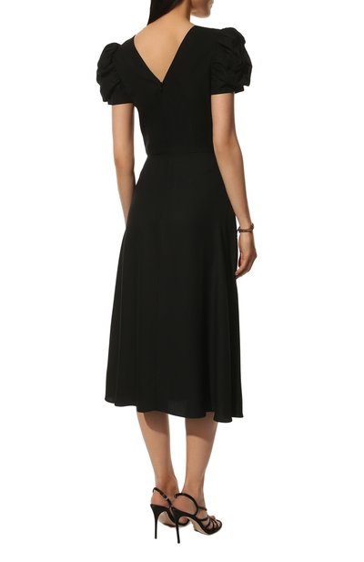 Платье из вискозы SALONI черного цвета по цене 68750 руб., арт. 10363-02-R/02BLACK, фото 4 Платье из вискозы SALONI, арт. 10363-02-R/02BLACK, фото 4