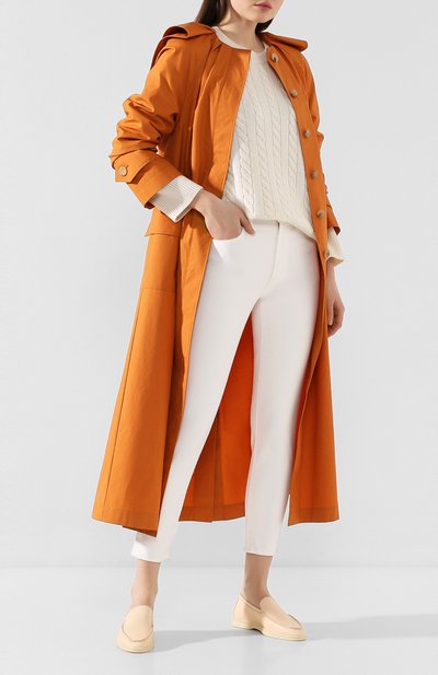 Кожаные лоферы summer walk LORO PIANA, арт. FAI0323, фото 2