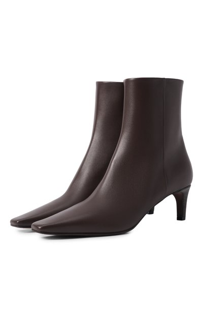 Женские кожаные ботильоны BRUNELLO CUCINELLI, арт. MZSKC3356P