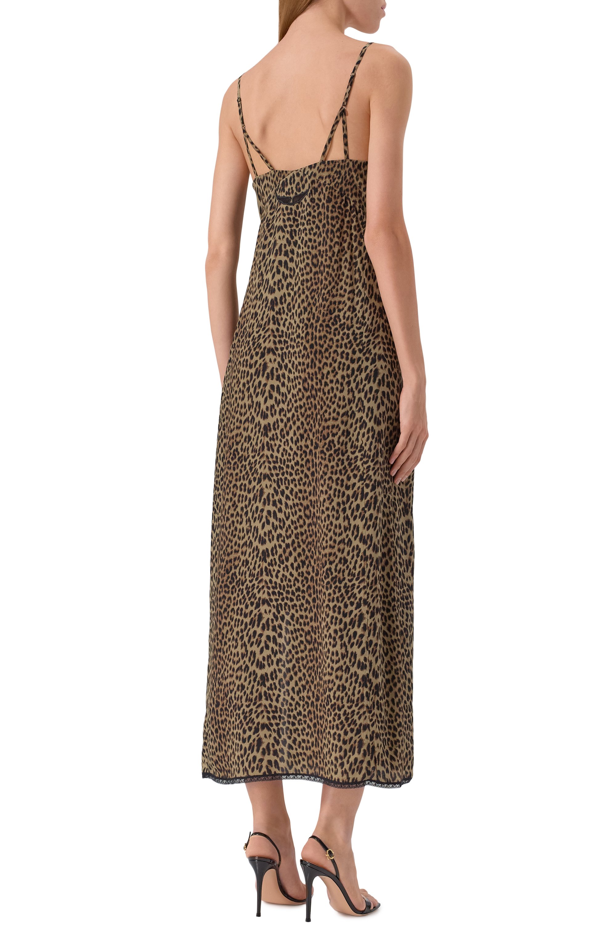 Платье из вискозы ZADIG AND VOLTAIRE, арт. WWDR02591, фото 4