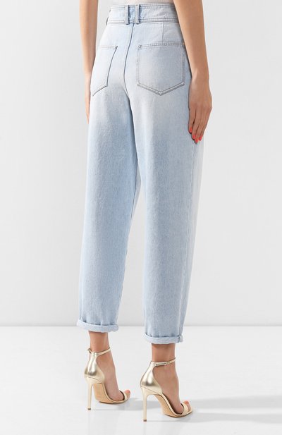 Джинсы BALMAIN голубого цвета по цене 69950 руб., арт. SF05635/D106, фото 4 Джинсы BALMAIN, арт. SF05635/D106, фото 4