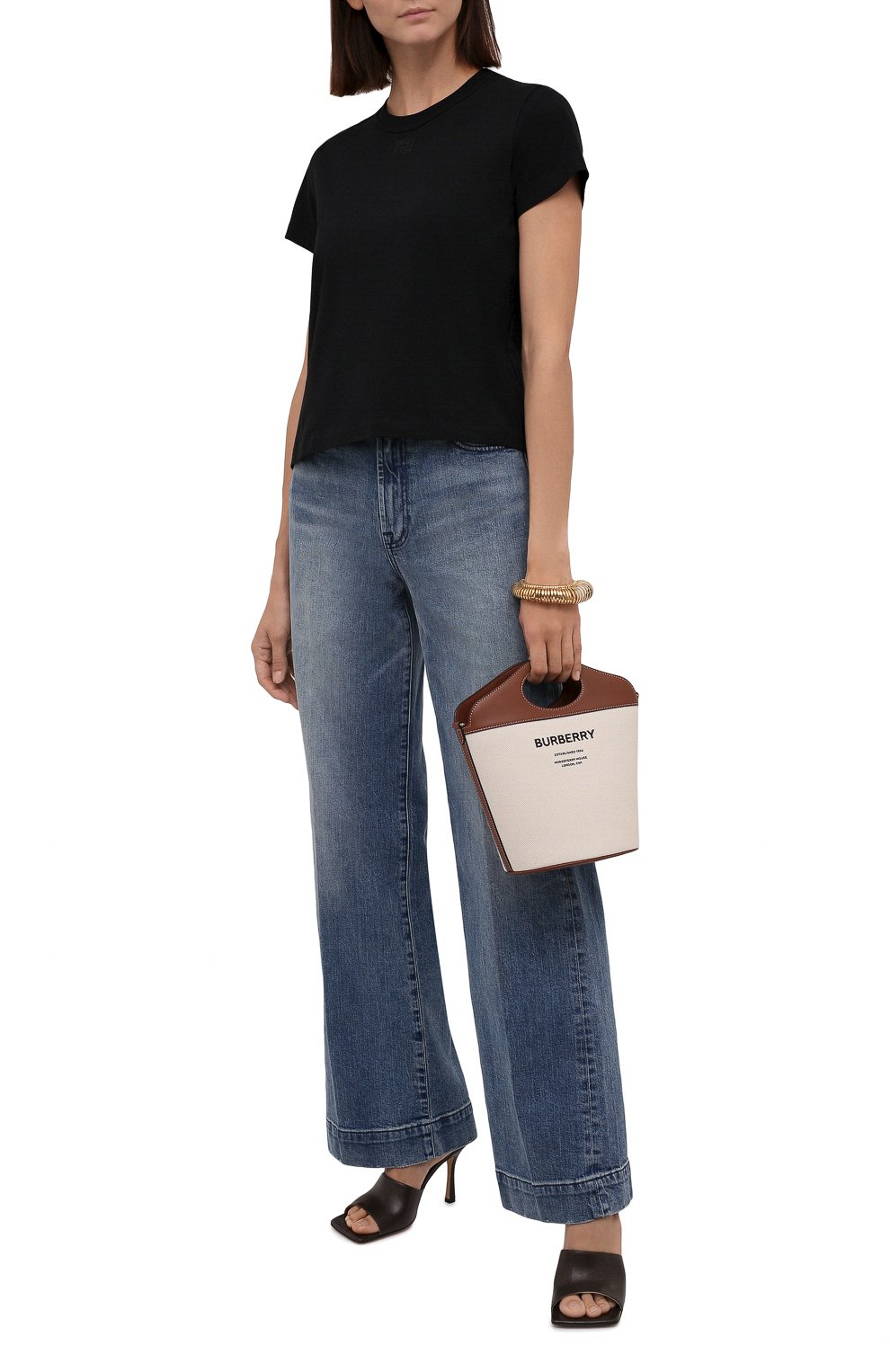 Хлопковая футболка ALEXANDERWANG.T, арт. 4CC3211282, фото 2