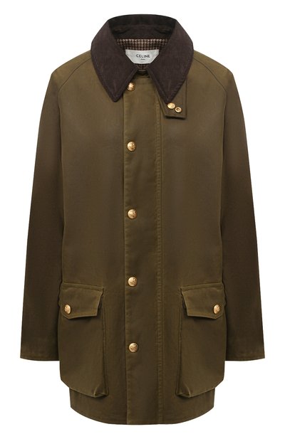 Женская хлопковая парка CELINE, арт. 2W167402H