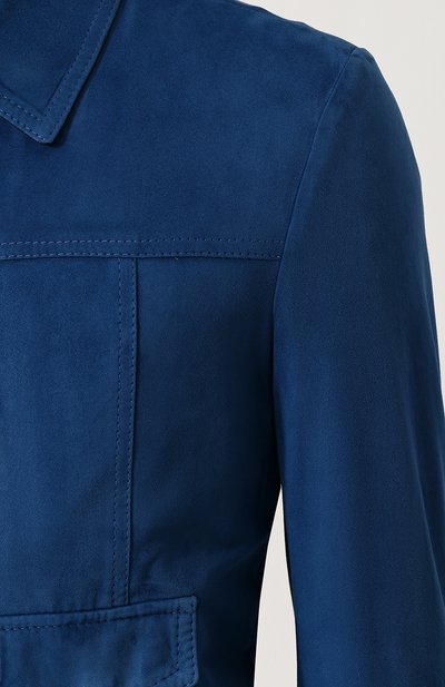 Замшевый бомбер на молнии  DOLCE & GABBANA, арт. G9KG5L/FULWF, фото 5