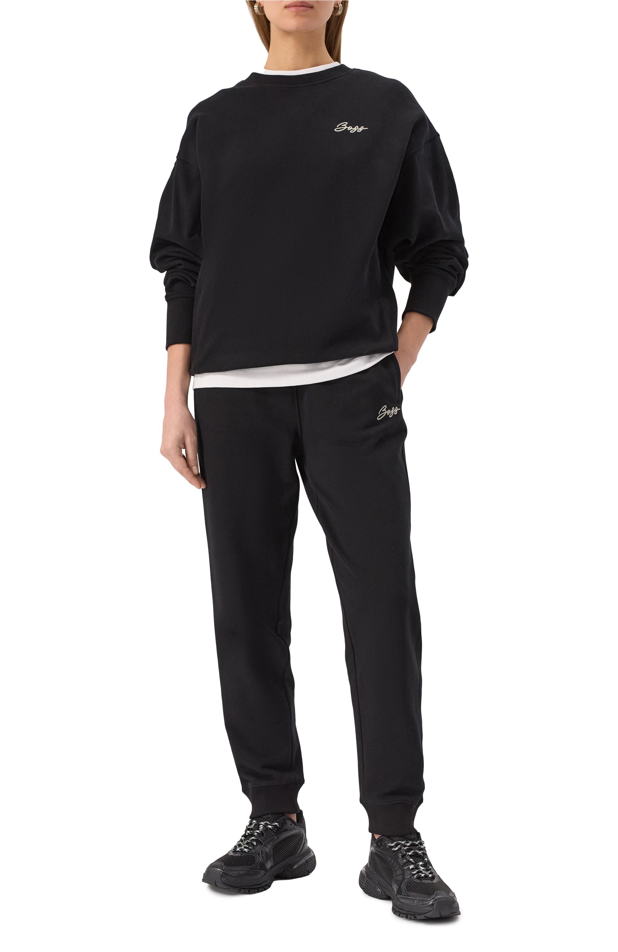 Хлопковый свитшот BOSS ORANGE, арт. 50540266, фото 2