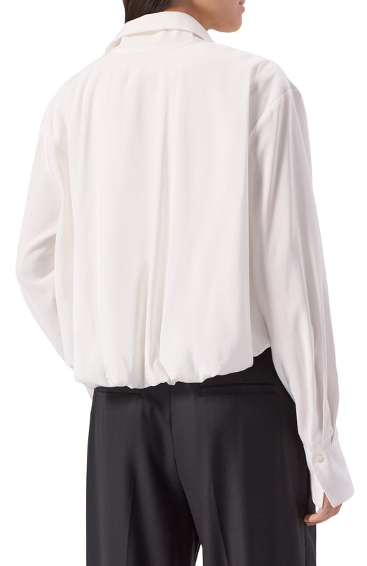 Рубашка из вискозы Borne Bourgeois SW-BL-BO-3032 Белый  SW-BL-BO-3032 Фото 4