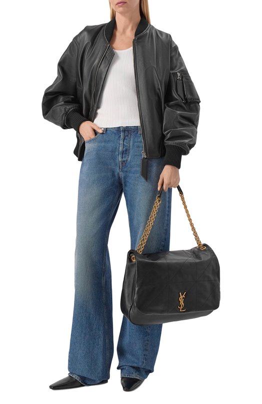 Сумка Jamie 4.3 large Saint Laurent 805859/AAB32 Чёрный  805859/AAB32 Фото 7