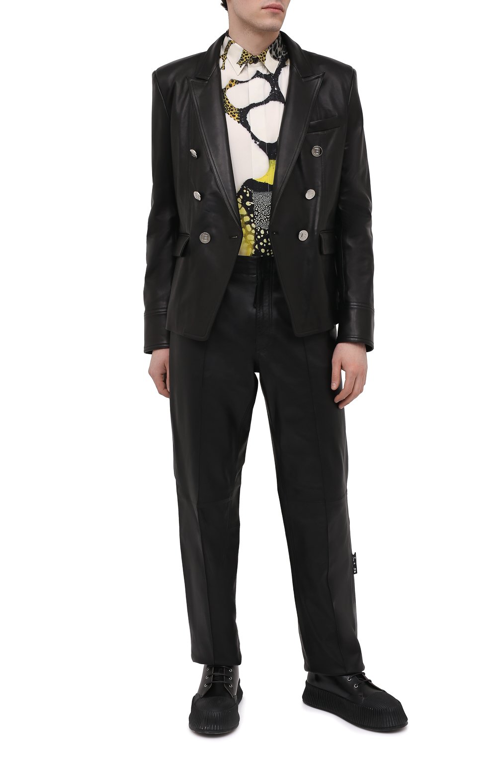 Шелковая рубашка BERLUTI, арт. R19HTL52-002, фото 2