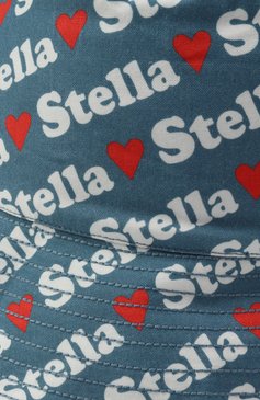 Детская хлопковая панама STELLA MCCARTNEY разноцветного цвета, арт. TW0B27 | Фото 3 (Нос: Не проставлено; Материал: Хлопок, Текстиль)