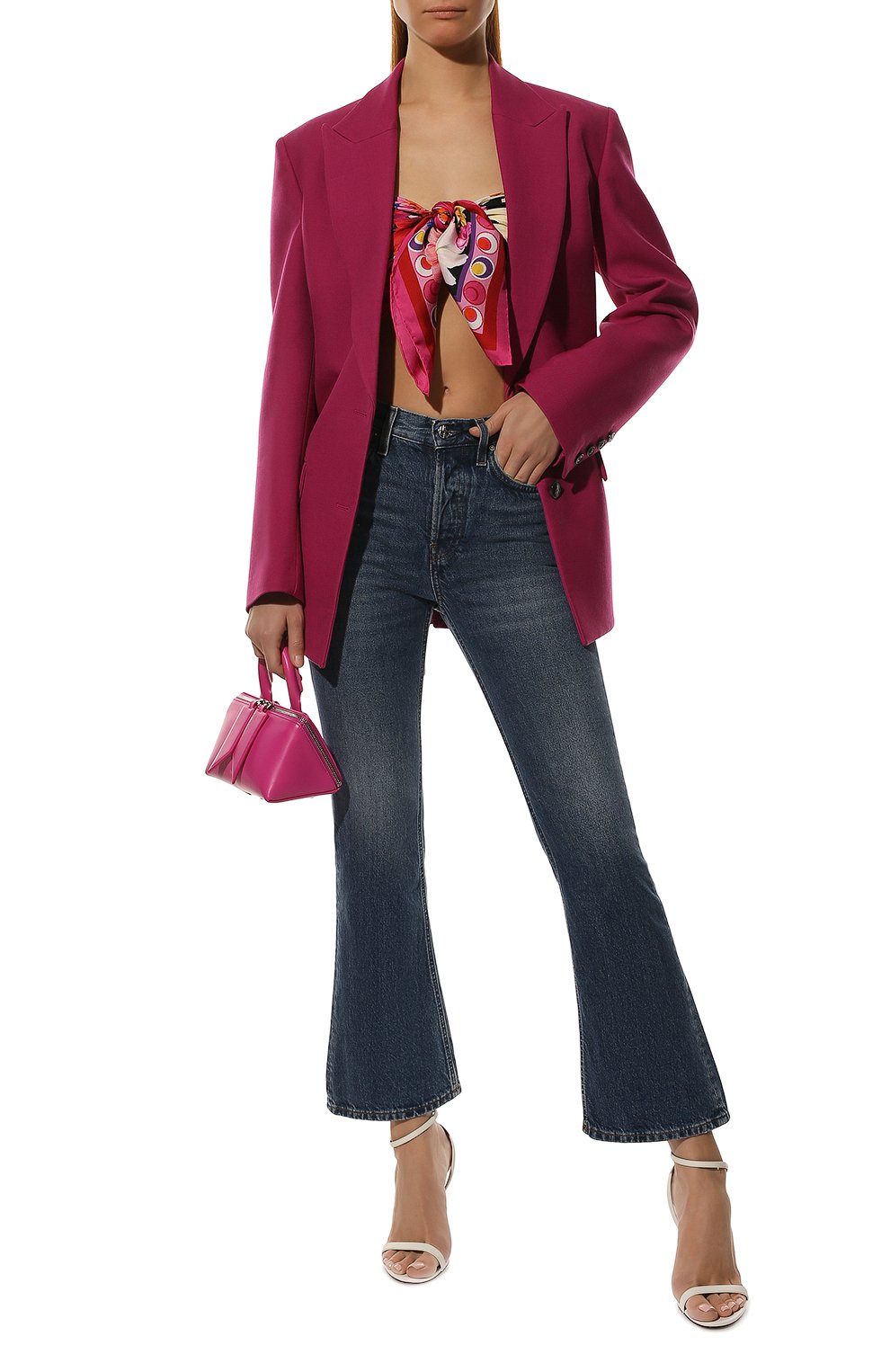 Шелковый платок DOLCE & GABBANA, арт. FN090R/GDAG5, фото 2